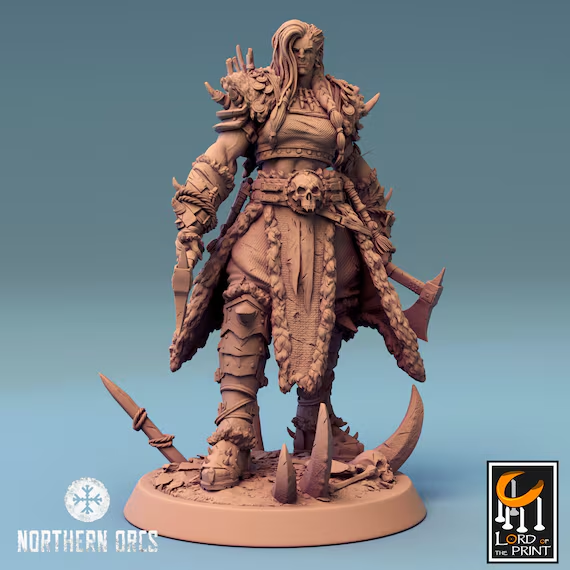 Northern Orcs Figurine