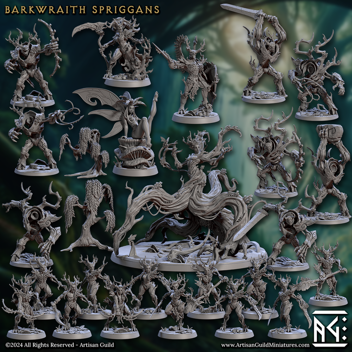 Figurine - Barkwraith Spriggans