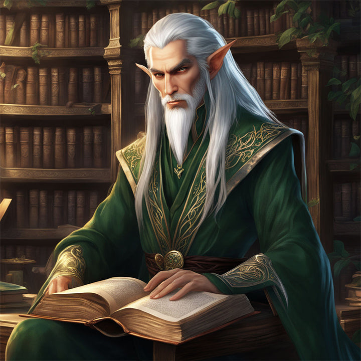 High Elf Wizard - Character Sheets