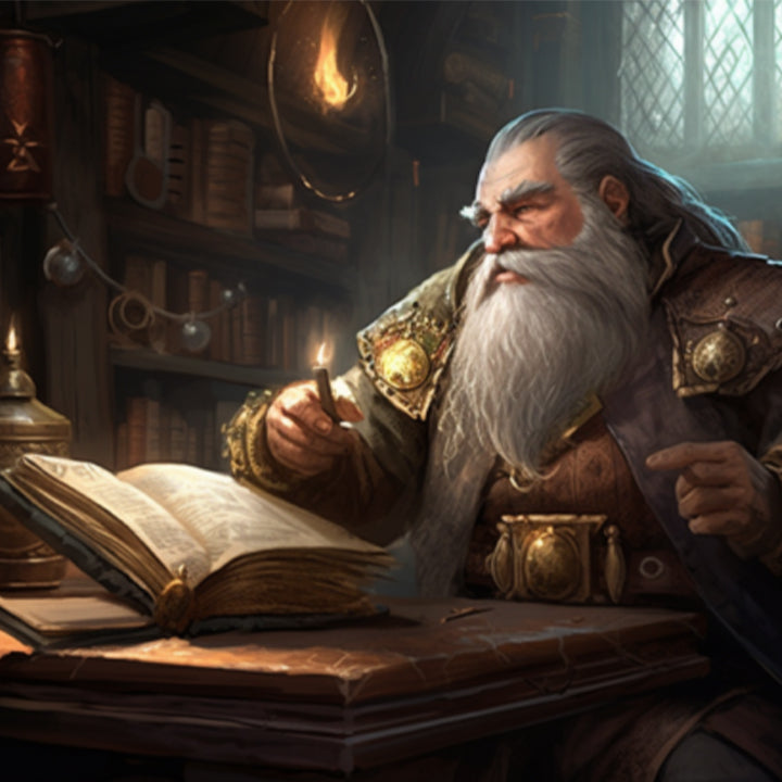 Dwarf Cleric - Character Sheets