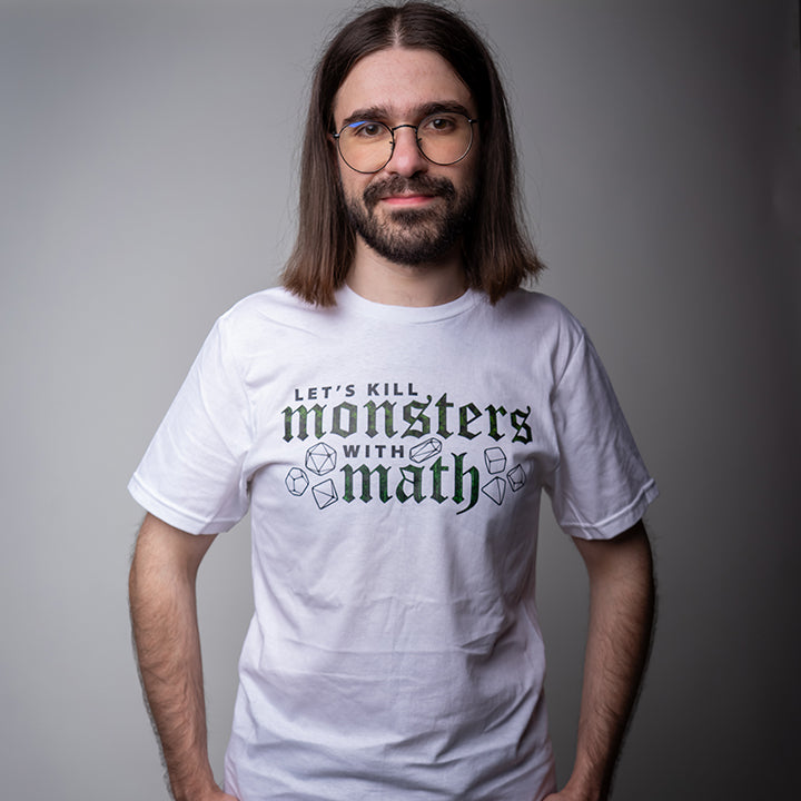 D&D T-Shirt, Monster Math, Light Cotton, Unisex