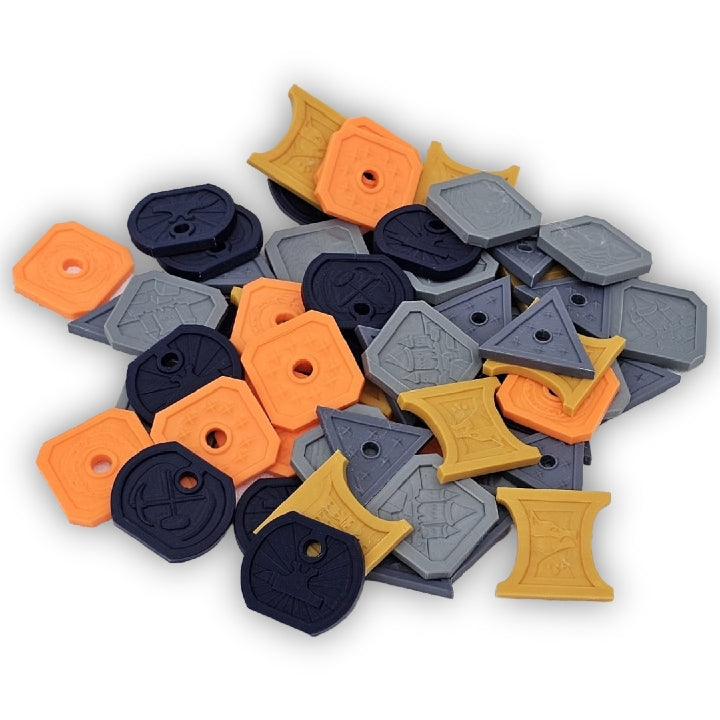 Fonduri de pornire D&D, set de monede/jetoane