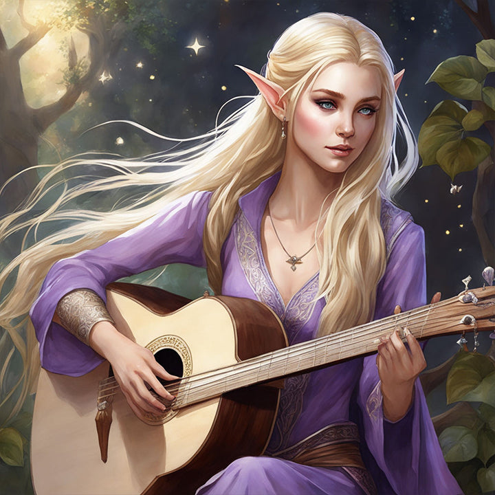 Half-Elf Bard - Foi de caractere