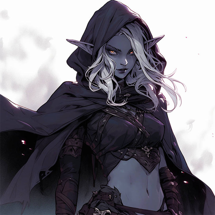 Drow Rogue - Character Sheets