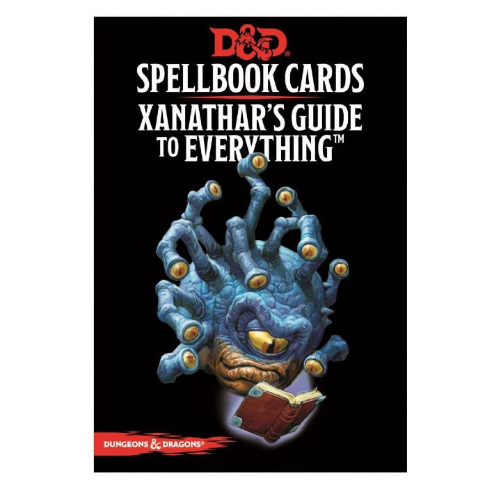 D&D, Spellbook Cards: Xanathar´s Guide to Everything