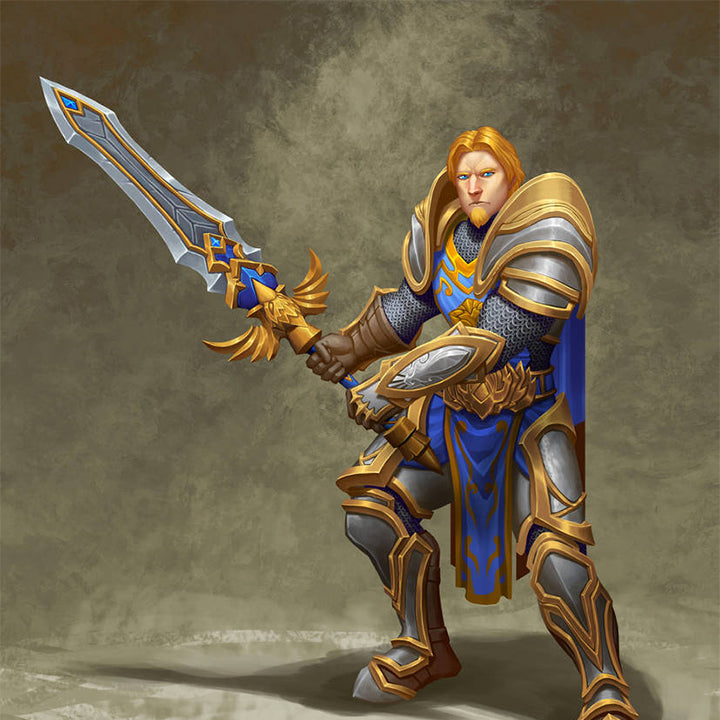 Human Paladin - Character Sheets