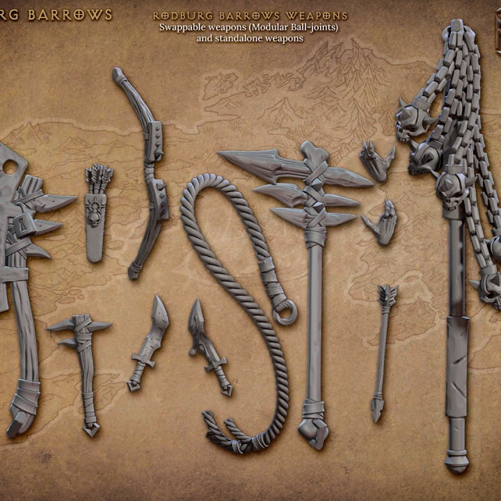 Set Arme și Mâini (Horrors of Rodburg Barrows)