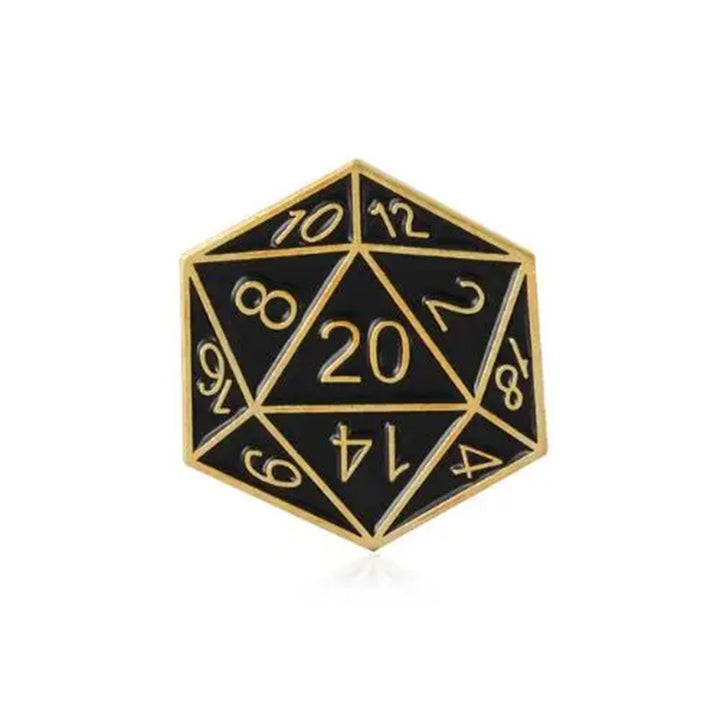 D20 Golden Dice, Brosa D&D
