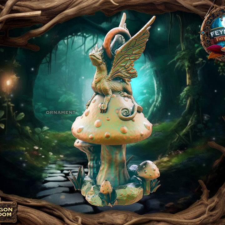 Dragon Fey, Ornament, Breloc