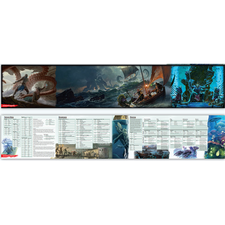 D&D, Of Ships & The Sea : DM Screen - EN