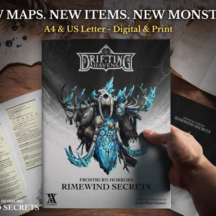 Frostburn Horrors: Rimewind Secrets, Aventura D&D