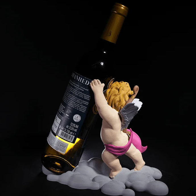 Lovely Cupid, Wine Holder