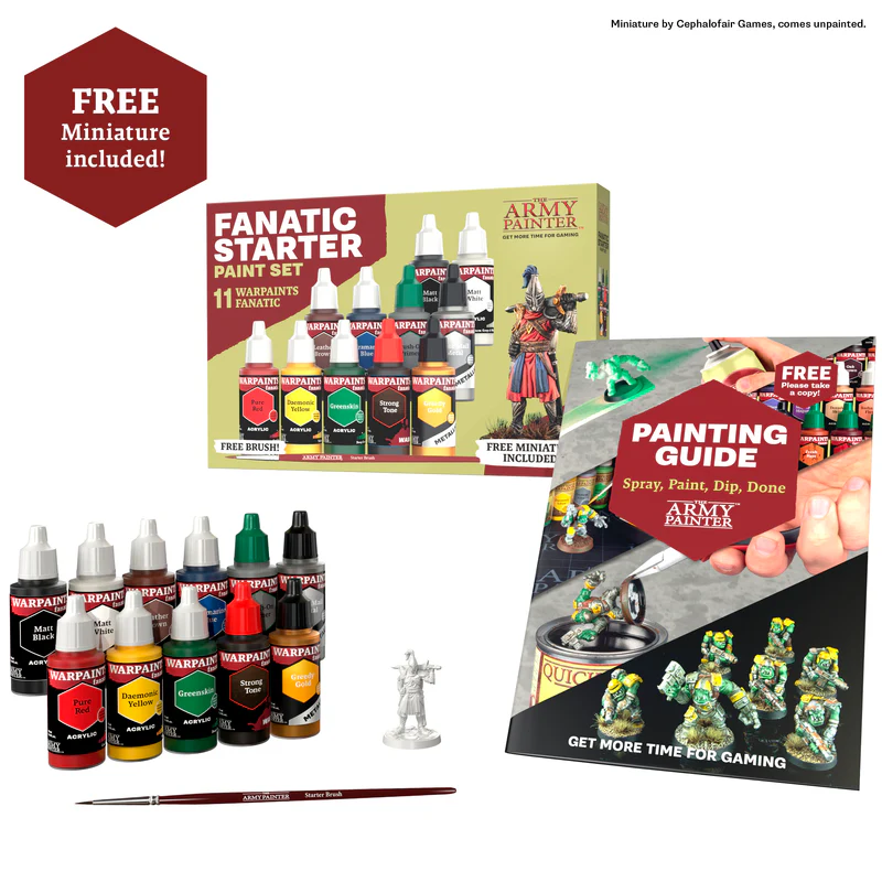 The Army Painter, Warpaints Fanatic: Set de Început