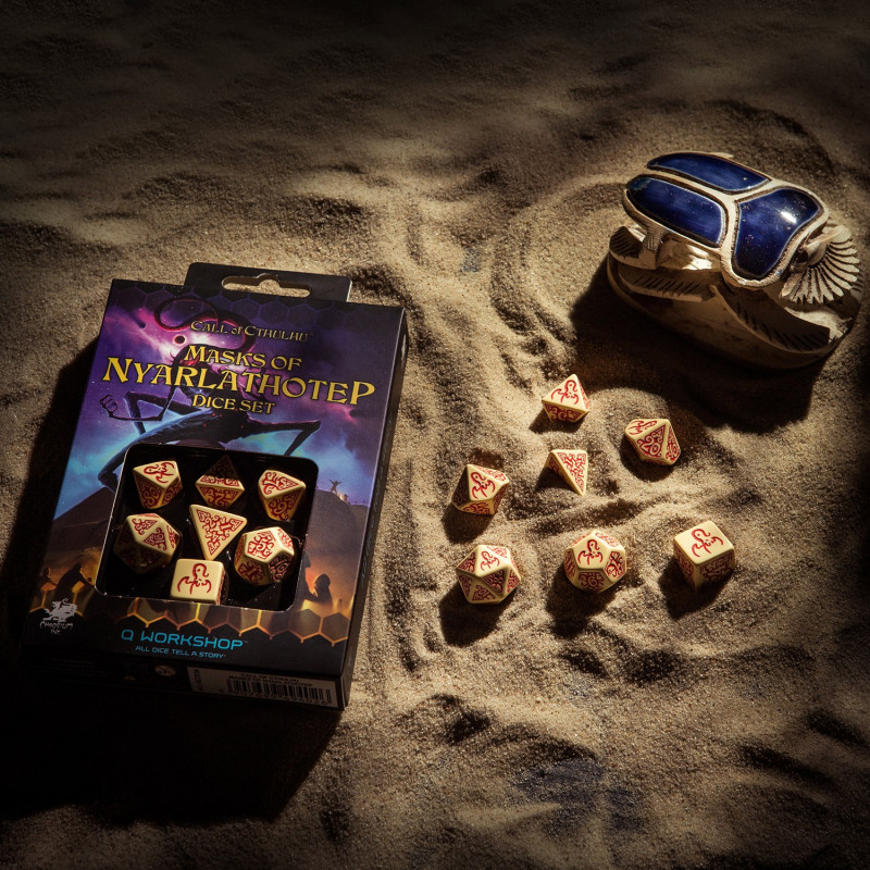 Set de Zaruri Call of Cthulhu Masks of Nyarlathotep