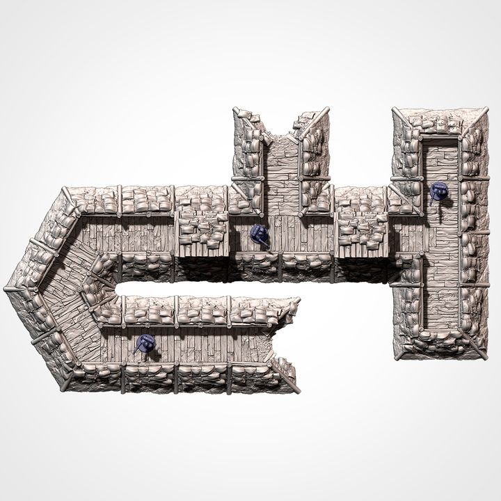 Trenches, Sector Omega, Teren Modular de Warhammer 40K