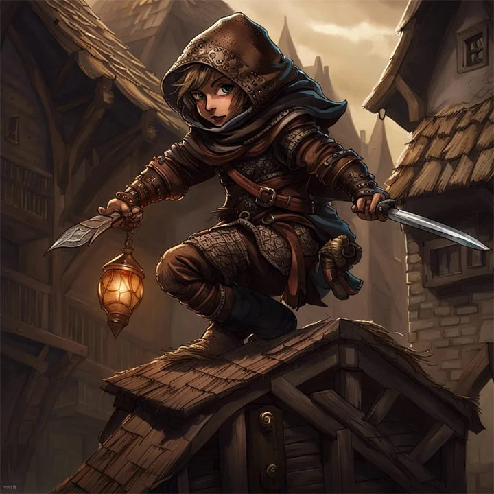Halfling Rogue - Character Sheets