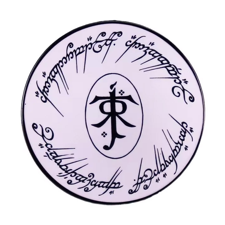 Simbol, LOTR Enamel Pin