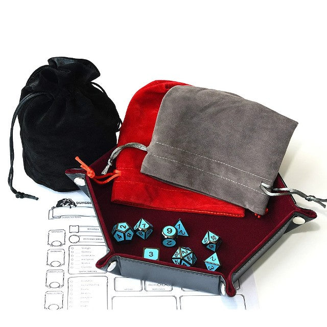 Saculet Mare Captusit Din Catifea