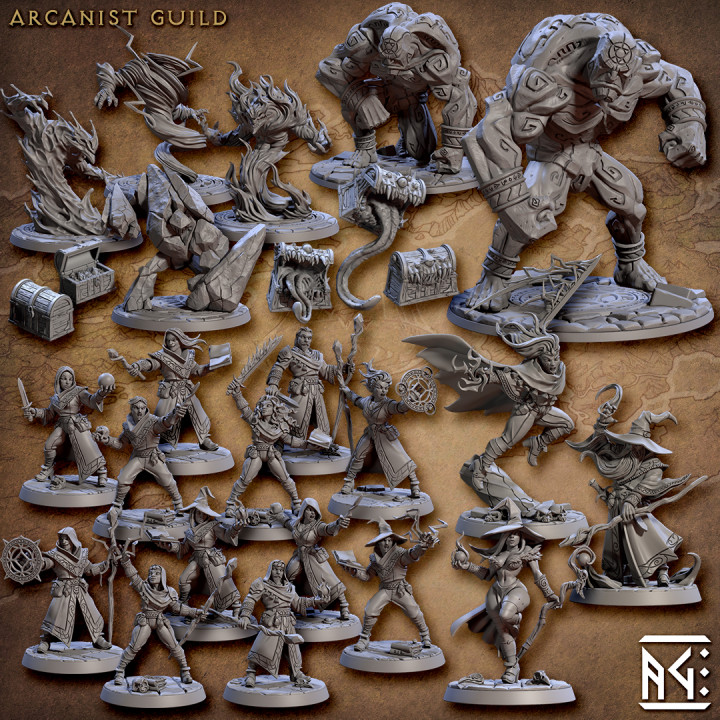 Figurine - Arcanist's Guild
