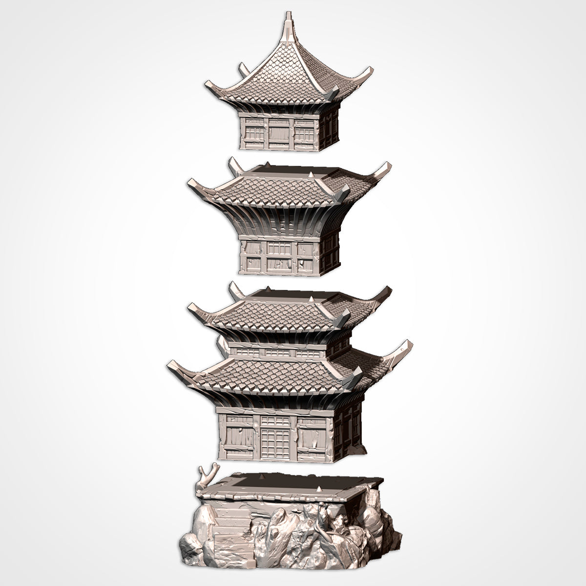 Oriental Buildings, Fantasy Terrain Bundle