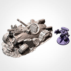 Orc Buggies Destroyed Pack - Sci-Fi Terrain