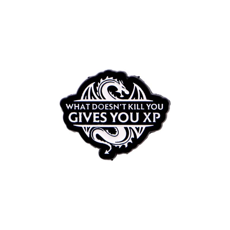 What Doesnt Kill You Gives You XP, TTRPG Meme, Pin