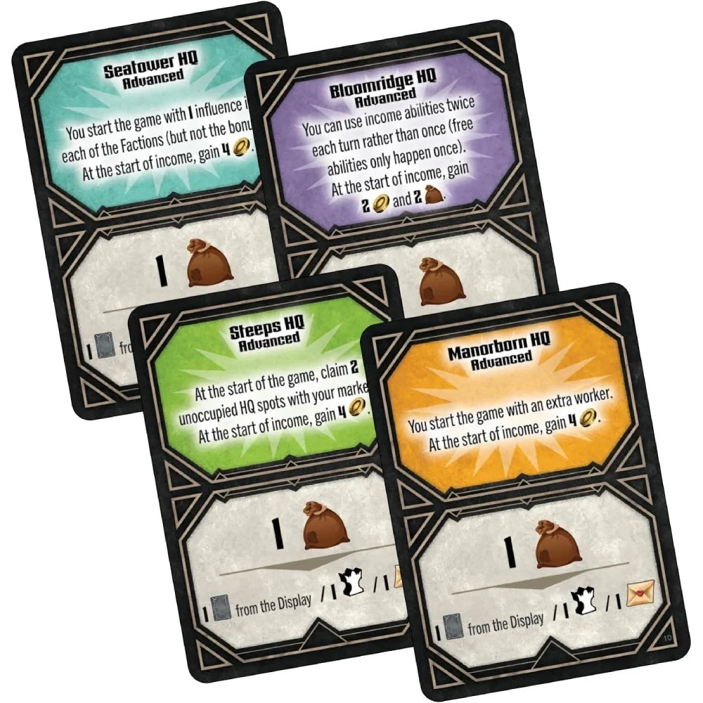 Builders of Baldur's Gate: HQ cards