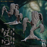 Willow Trees Pack, Fantasy Terrain