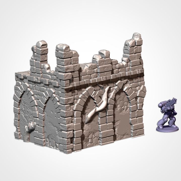 Abandoned Ruins Pack, Table-Top Fantasy Terrain