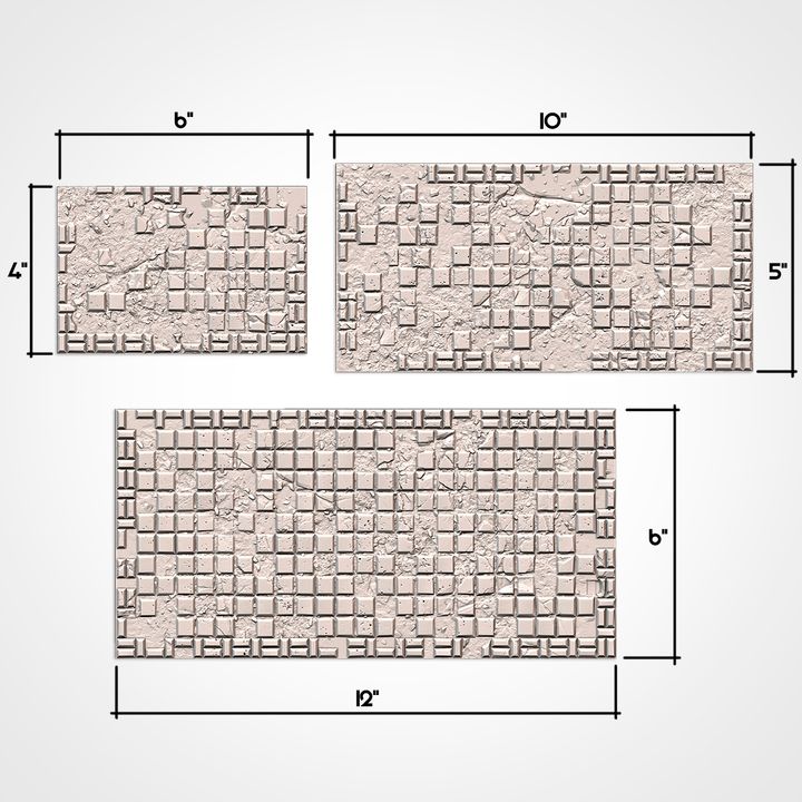 Abandoned Ruins Pack, Table-Top Fantasy Terrain