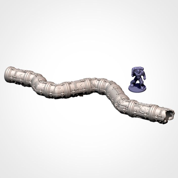 Modular Pipes Pack, Sci-Fi Terrain Bundle