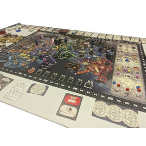 Builders of Baldur's Gate: the board in play, angle one