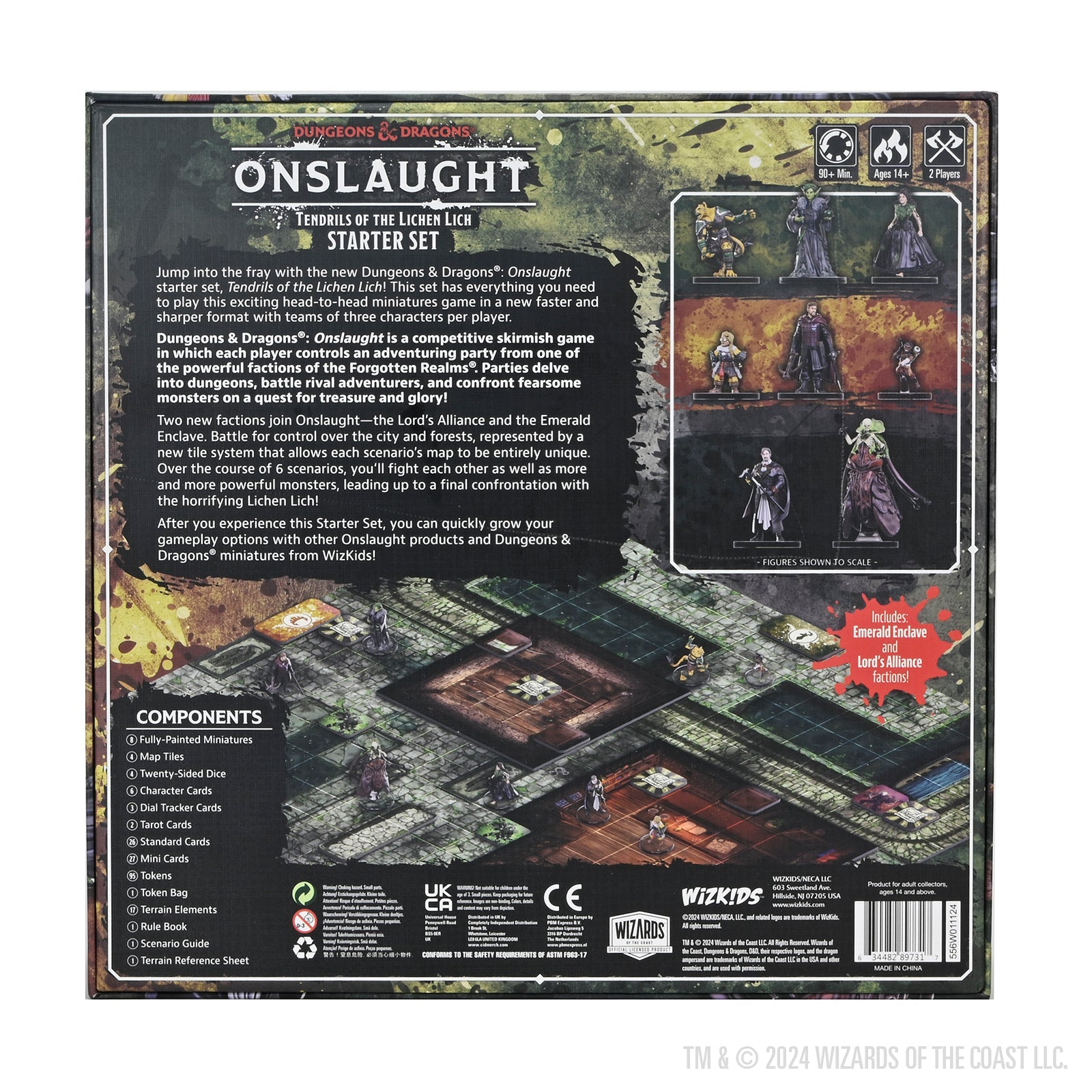 Dungeons & Dragons, Onslaught: Tendrils of the Lichen Lich Starter Set