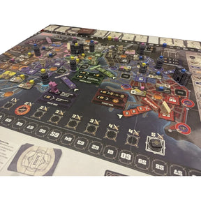 Builders of Baldur's Gate: the board in play, angle three