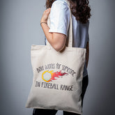 Dungeons & Dragons Tote Bag, In Fireball Range, Heavy Cotton