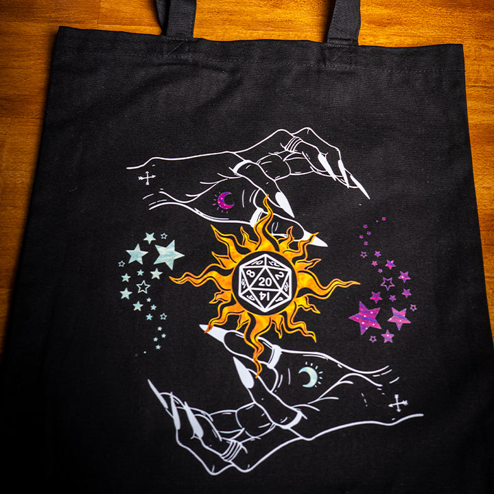Dungeons & Dragons Tote Bag, Unnatural 20, Heavy Cotton
