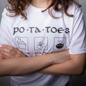 D&D T-Shirt, Po-Ta-Toes, Light Cotton, Unisex