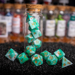 Jade, Elemental Series, Dice Set