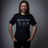 D&D T-Shirt, Po-Ta-Toes, Light Cotton, Unisex