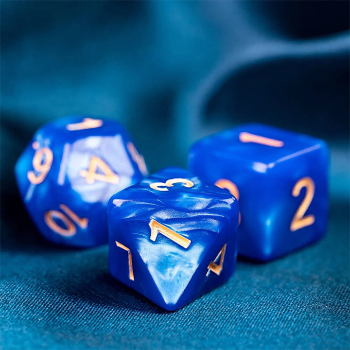 Set 7 Zaruri D&D ~ Lapis Lazuli