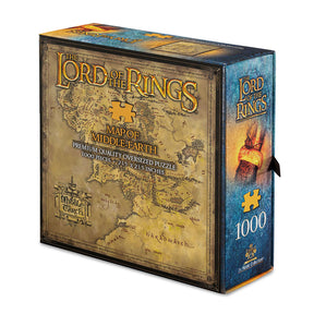 The Lord of the Rings - Middle Earth's Map Puzzle (1000 pcs)