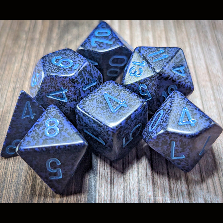 7 Zaruri Chessex, Speckled Stealth Cobalt