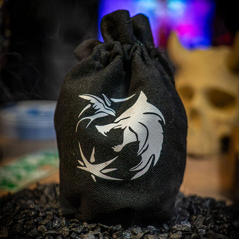 The White Wolf, Drawstring Dice Pouch, Witcher