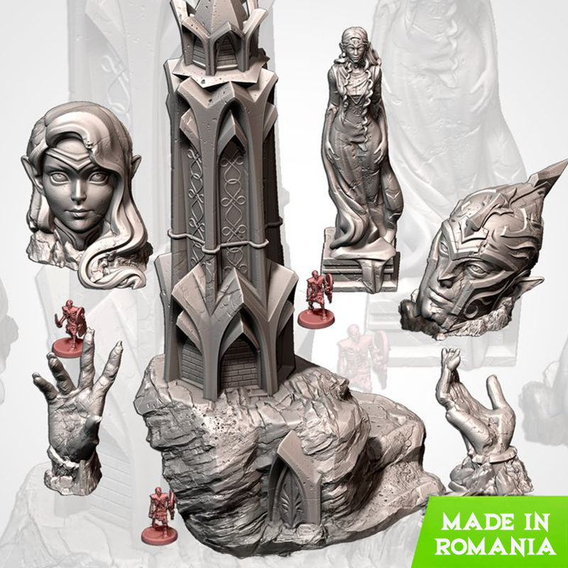 Elf Constructions Pack, Fantasy Terrain Pack