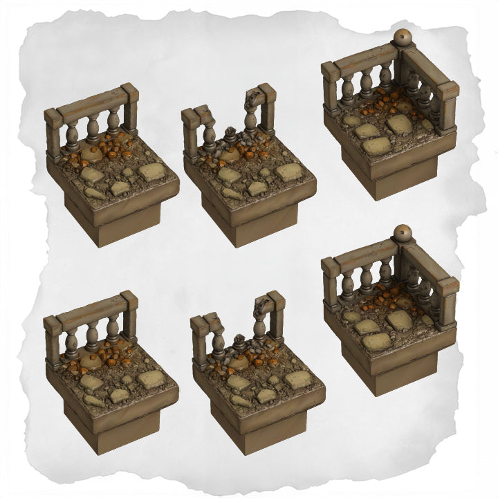 Balcony Tiles, Haunted Graveyard Booster Pack