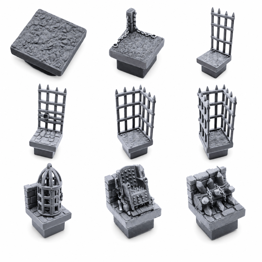 Cells & Torture Kit, Dungeon Blocks