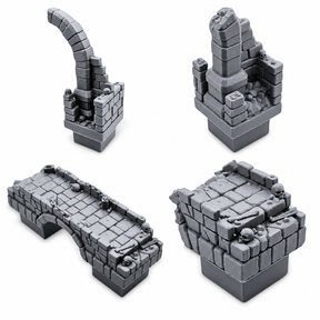 Corridors & Stairs Kit, Dungeon Blocks