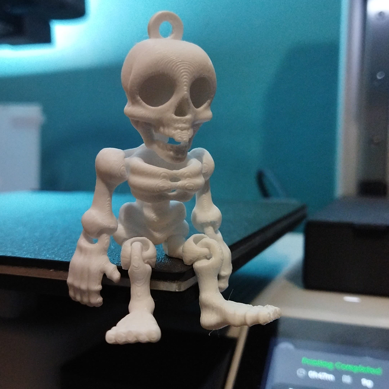 Morty the Skelly, Articulated Keychain