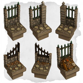 Wall Tiles, Haunted Graveyard Booster Pack