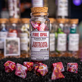 Fire Opal, Elemental Series, Dice Set